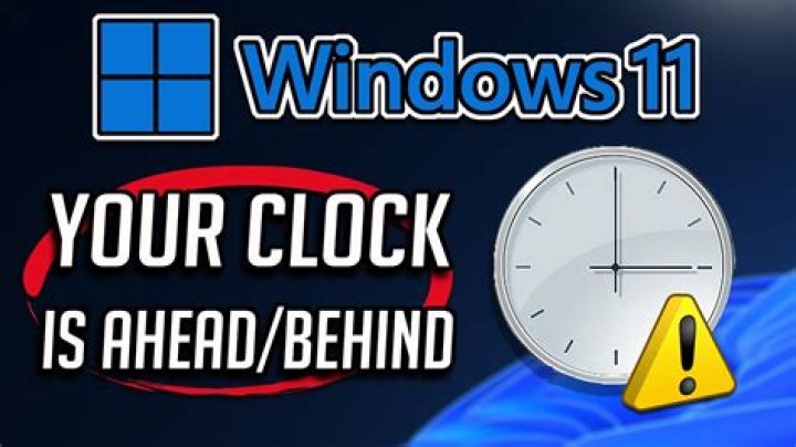 Computer clock keeps jumping ahead
