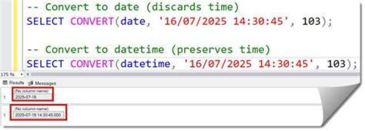 convert date parameters convert date parameters SQL Server query execution failed for dataset