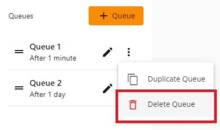 delete print queue delete queue