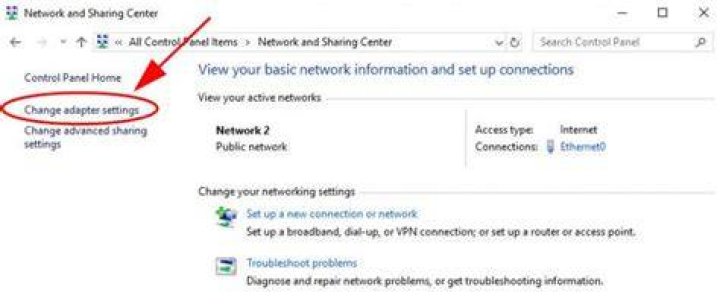 Fix Error resolving network name