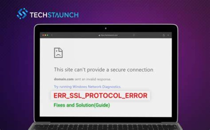 Fix ERR_SSL_PROTOCOL_ERROR in Windows 8.1 or Windows 10