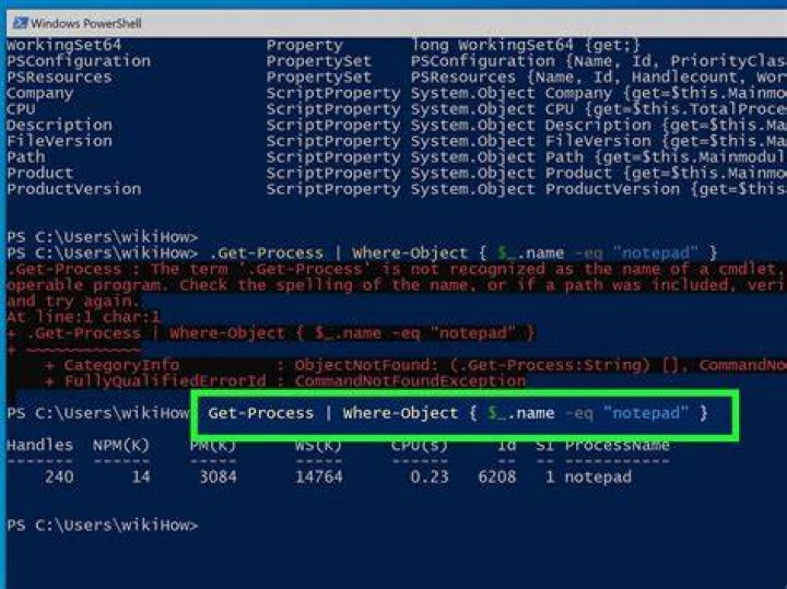 Format-List cmdlet command Format-List cmdlet