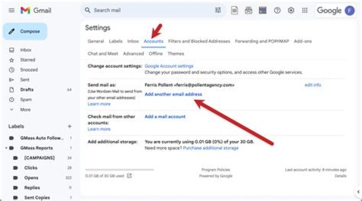 gmail email alias wrong