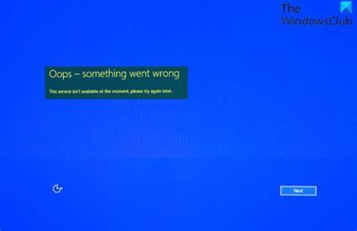 oops something went wrong windows 10