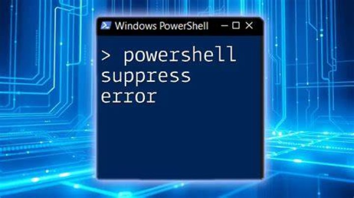 PowerShell full output error