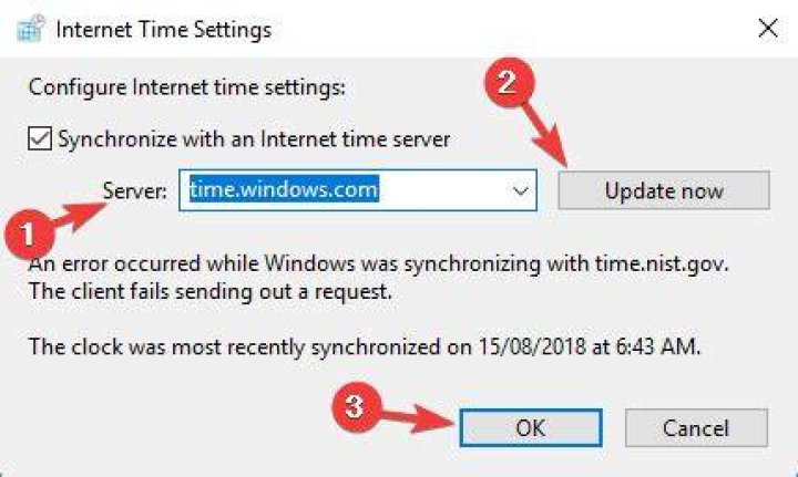 System time wrong