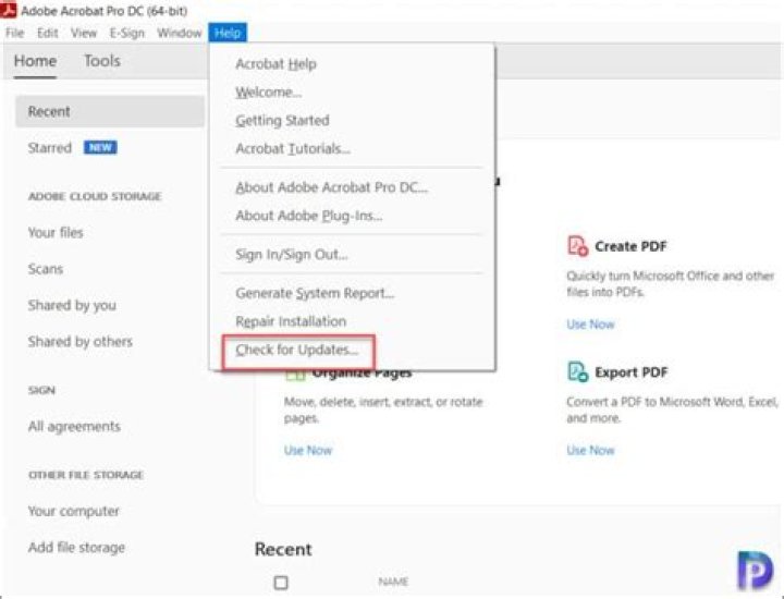 update Adobe Acrobat Reader