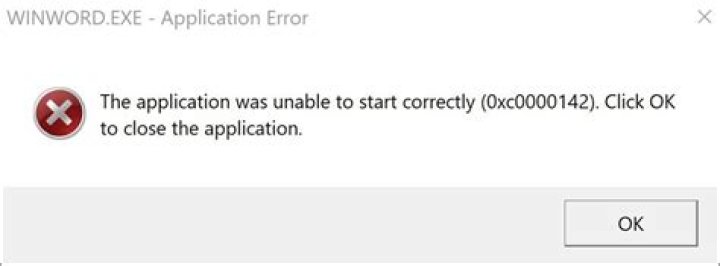 Winword exe runtime error