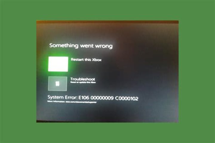 Xbox error wrong region code